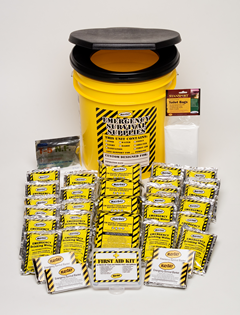 Economy Emergency Honey Bucket Kits